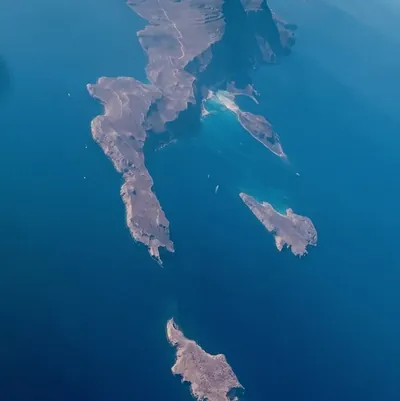 balos beach from above