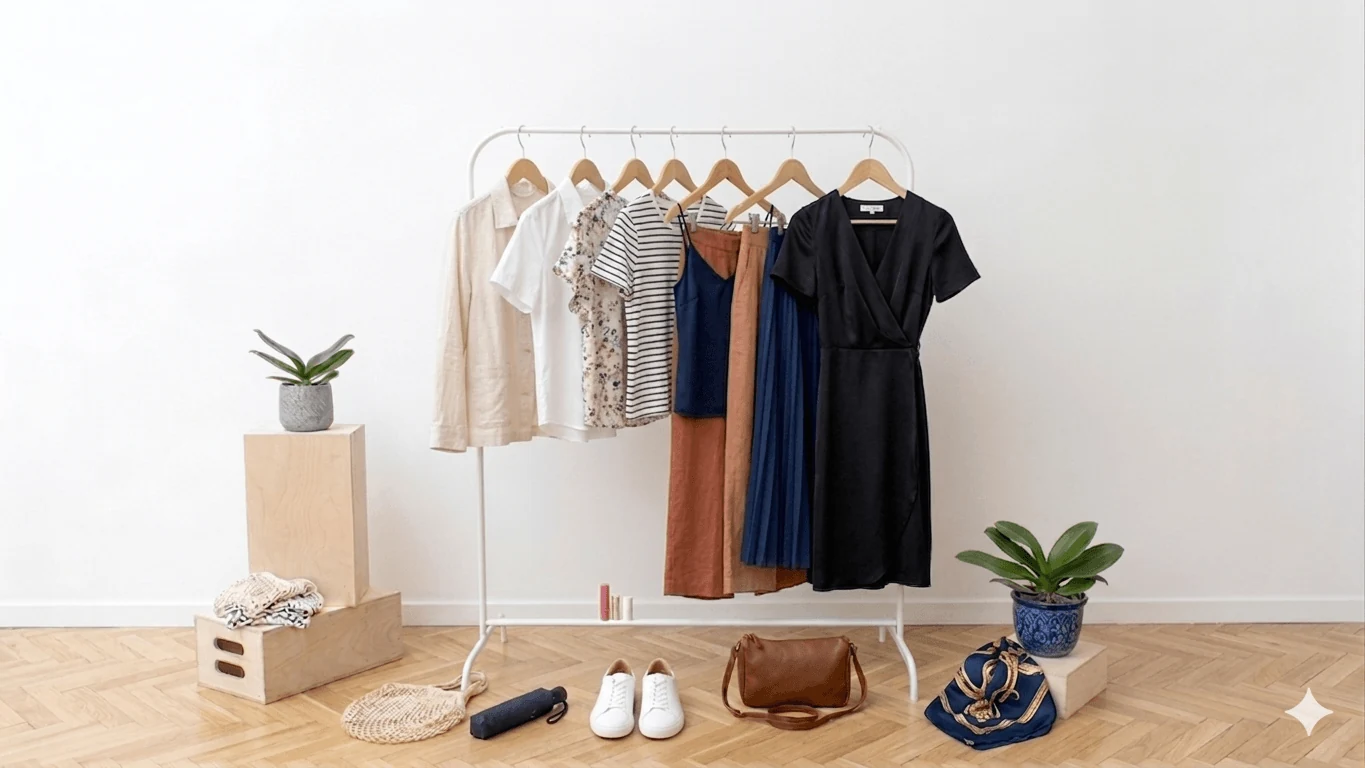 Paris in May - Carry-on capsule wardrobe packed for a spring Paris trip